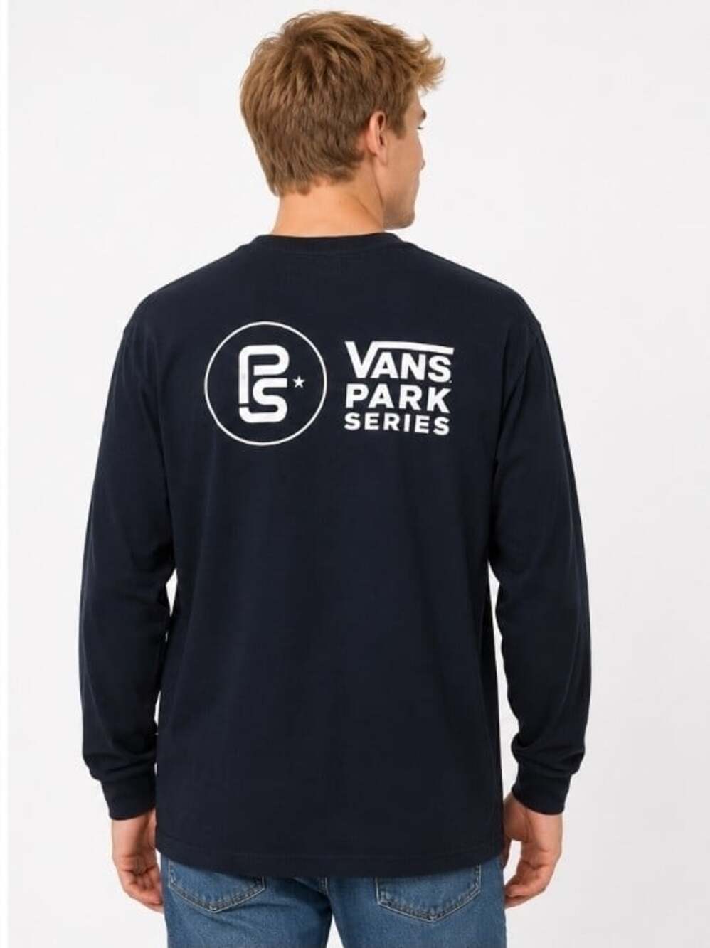 VANS PARK SERIES SKATE SKATEBOARD SKATING LONG SLEEVE T SHIRT Mens Large L300